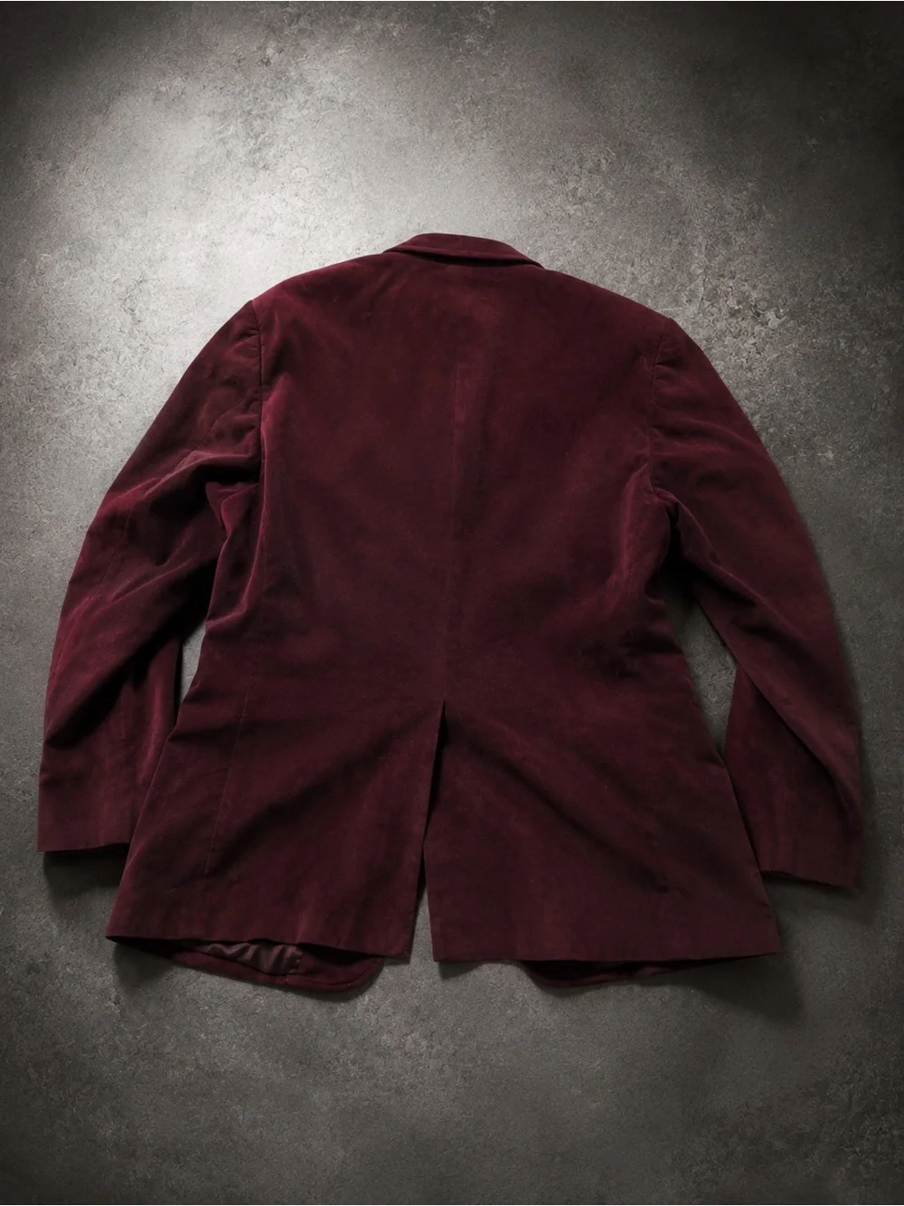 Vintage 1970 Doncaster Rothchilds Ultrasuede Burgundy Men's Blazer Sport Coat XL
